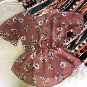 Sienna sky blouse
